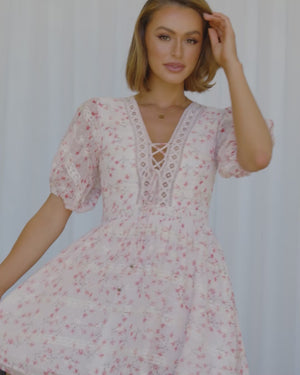 Imogen Dress - Pink Floral