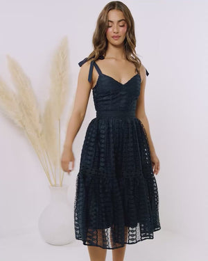Pamela Dress-Navy