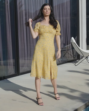 Kristen Dress - Yellow