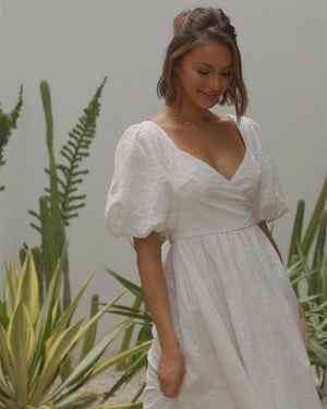 Korie Dress - White